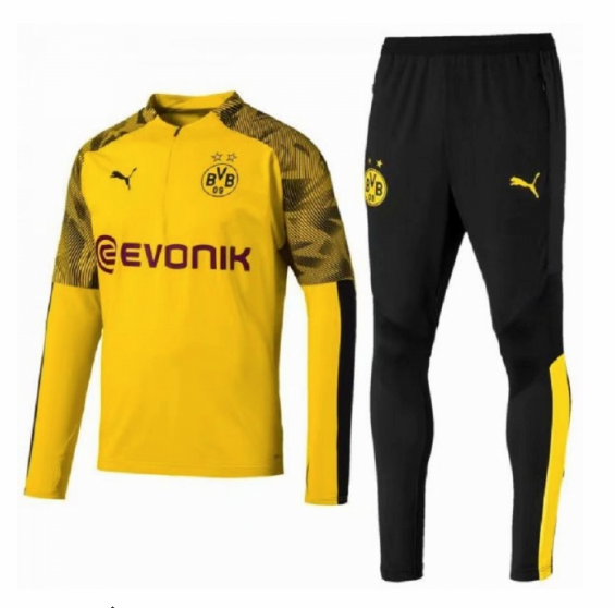 Survetement de training Borussia Dortmund jaune 2020